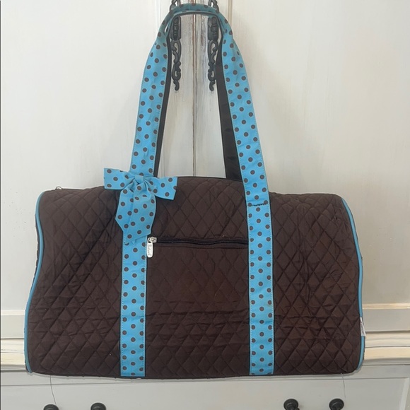 Belvah Quilted Travel Bag-Preowned - Picture 1 of 9